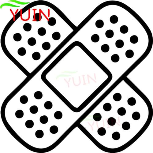 Cute Band-aids, Whole Body Fashion Decoration, Car Decals, Personalized PVC Waterproof Sunscreen Stickers, Customizable Colors