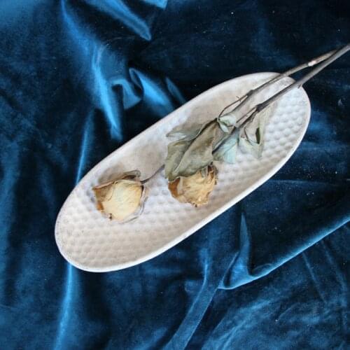 New oval carving vintage wooden raw material unpainted Decorative Trays Jewelry Pallet Dish Dessert Perfume Home Bowls Storage