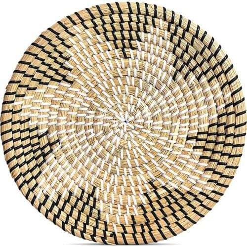 New Handmade Wall Basket Decor,Woven Basket Wall Decor,Boho Home Decor,Hanging Wall Decor for Home,Kitchen,Living Room