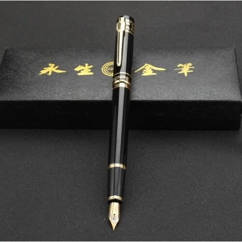 Yongsheng Office Pen 0.5 Iridium Straight Point Writing Tool Office Business Calligraphy Gift Pen