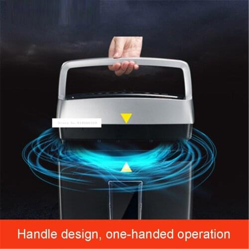 Paper Shredder Office Electric S6015 Mute Pulverizer Mini Household Shredder Material Continuous Paper Breaking 4-6 Minutes