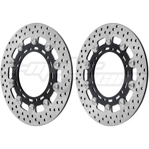 Motorcycle Front Floating Brake Discs Rotors For Yamaha YZF600R YZF1000 Thunder Cat Ace TDM900 BT1100 Bulldog V-Max 1200