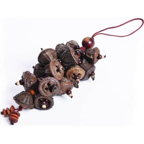 Tibetan Buddhism Big Gold-bell Bodhi Seed Amulet Pendant(Car Adornment)