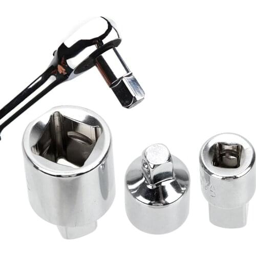 Sleeve Adapter Ratchet Wrench Adapter 1/4" 3/8" 1/2" Chrome Vanadium Steel Drive Socket Converter Wrench-sleeve