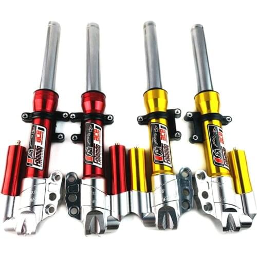 Universal Motorcycle Front Suspension 30 /31 core 360 to 400mm Hydraulic Front Shock Absorber For Scooter Electrical-Motorbike