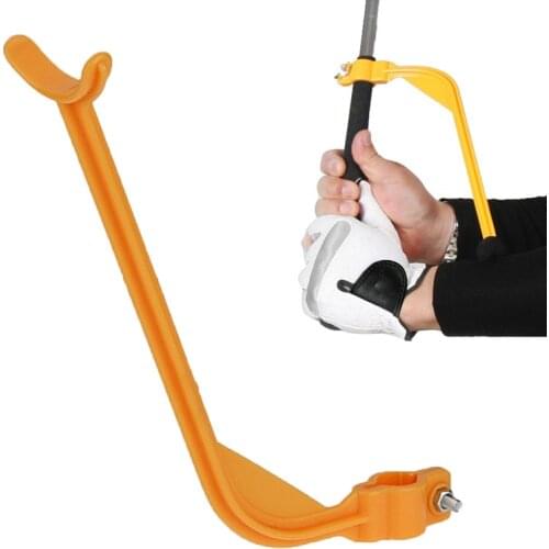 1pc Golf Swing Trainer Beginner Practical Practicing Guide Gesture Alignment Training Aid Aids Correct Swing Trainer