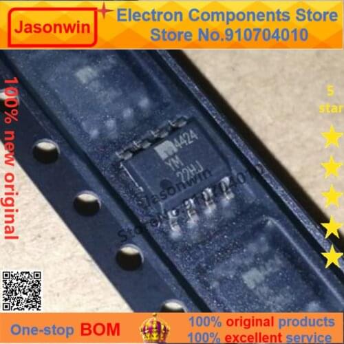 100% nuevo 50 unids/lote original MIC4424YM MIC4424YM-TR 4424YM SOP-8 IC integration Authentic Bridge driver chip