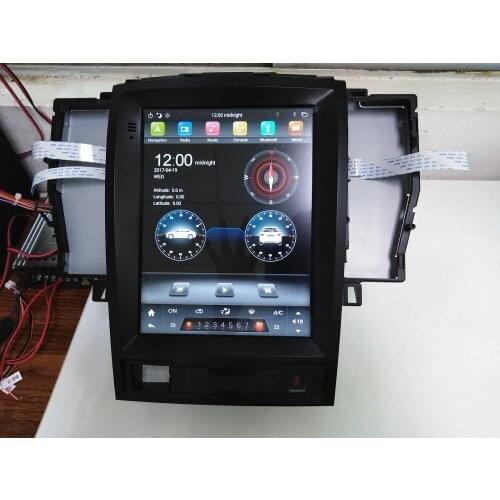 4gb ram Tesla style IPS PX6 9.7" Android 9.0 Car Auto Radio DVD GPS for Toyota Crown 2005 2006 2007 2008 2009 Bluetooth 5.0 WIFI