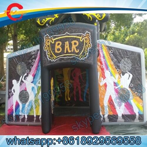 Free air ship to door,6*5*3mh inflatable party room,inflatable disco house,inflatable night club,inflatable bar tent