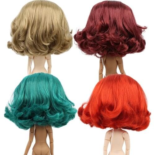 Blyth doll icy wig only rbl scalp and dome short hair for custom doll DIY accessory