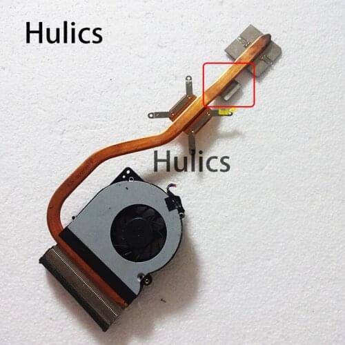 Hulics Original Laptop Cooling fan for ASUS K72R K72 A72J K72D K72DR 13N0-JWA0401 13GNZW1AM010-1 heatsink WITH KSB06105HB FAN