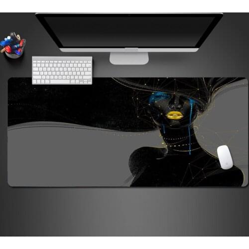 Best Selling Modern Gril Mouse Pad High Quality Rubber Large Pad PC Gaming Computer Mats Personality Gaming Pads Best Gifts