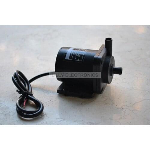 Mini Brushless Magnetic Hot Water Pump (100 degrees C) 24V DC-No Thread Submersible