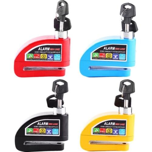 Motorcycle Disc Brake Lock Scooter Bicycle Anti-theft Disc Brake Lock Security Alarming System Alarm Disc Brake Lock Hot