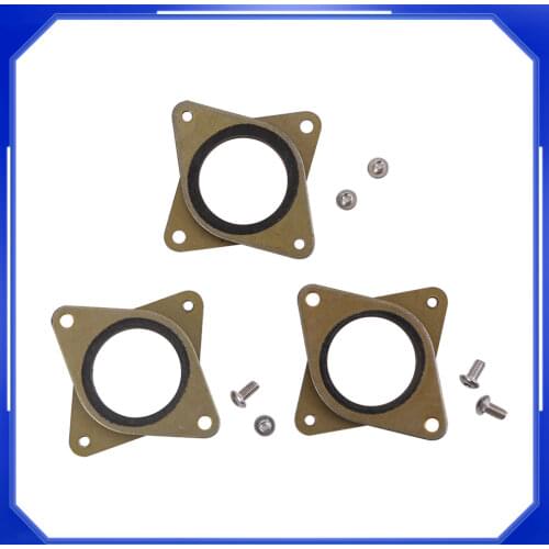 NEMA 17 Stepper Steel and Rubber Vibration Dampers with M3 Screw -CNC for 3D Printer Creality CR-10, CR-10S, Ender3 Upgraded