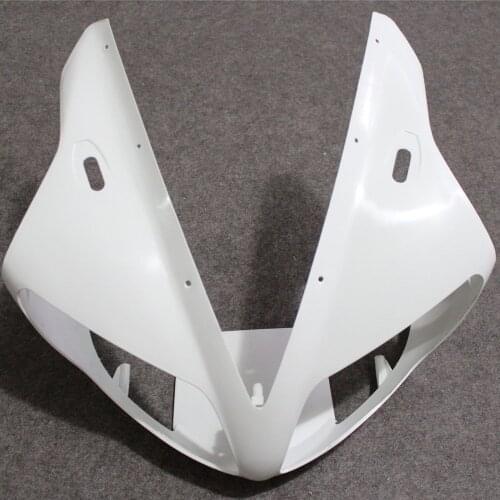 Motorcycle Unpainted Front Upper Nose Fairing For Yamaha YZF R1 YZFR1 2002 - 2003 YZF-R1 02 03 Injection Mold Fairings Bodywork