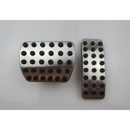 Car Accelerator Brake Gas Fuel Non-drilling Pedal Non-slip Pad Cover for Infiniti Q30 QX30 2016