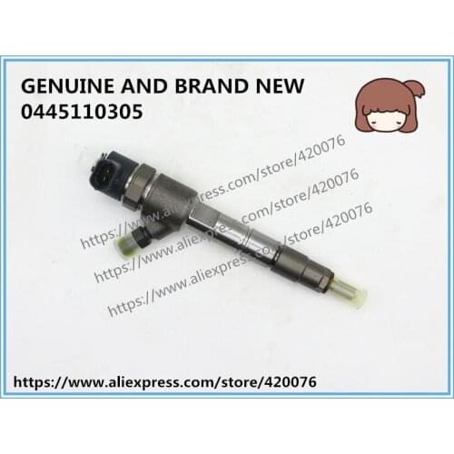 GENUINE AND BRAND NEW DIESEL FUEL INJECTOR 0445110305, 1112100CAT, 0986435231 FOR 4JB1 TC ENGINE