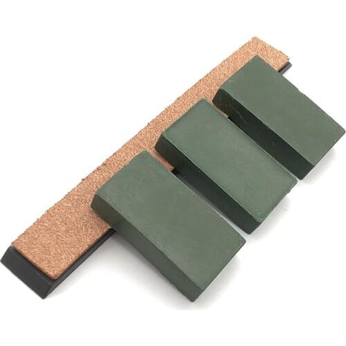 Honing Grinding and polishing Sharpeners Polished leather stick Cowhide razor blade paste Sharpening accessories Sharpening tool