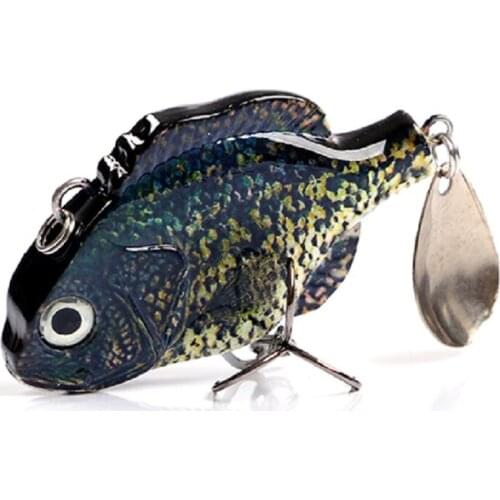 FTK 37g Mini VIB Hard Fishing Lure Swimbait For Bass 6.5cm Crankbaits Vibration Artificial Fishing Bait Wobblers For Trolling