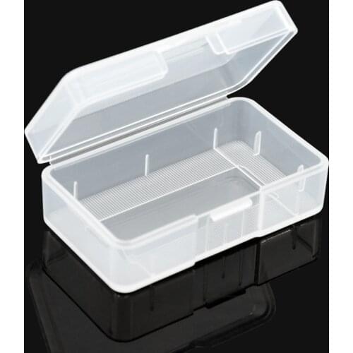 Hard Plastic Case Holder Storage Box Cover for CR123 18350 9V 6F22 26650 Battery Box Container Bag Case Organizer Box Case