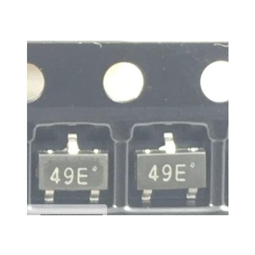 10PCS/LOT 49E Hall Effect Sensor Switch Hall Element SOT23 SS49E AH49E High Sensitivity