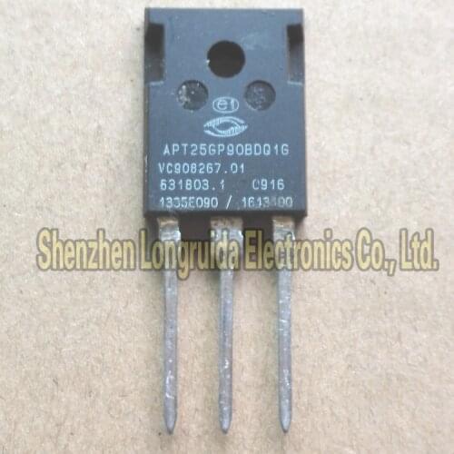 10PCS APT25GP90BDQ1G APT25GP90 TO-247 MOSFET TRANSISTOR 25A 900V