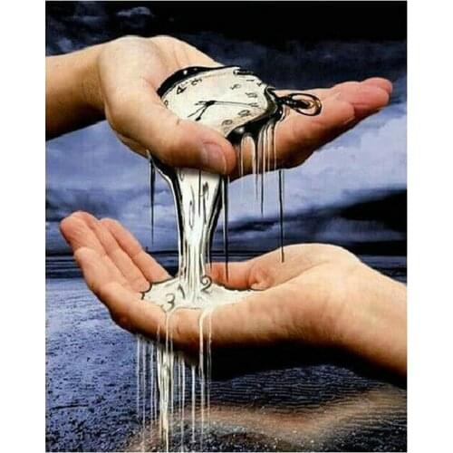 3d diy diamond embroidery,hand time waterfall pictures of mosaic 5d square sale diamond painting crystal decoration home YG1180