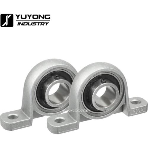 50pcs/lot zinc alloy Ball Bearing KP003 Bore 17mm Inner Pillow Block Mounted Insert Bearing Support for 3D Printer CNC Mill
