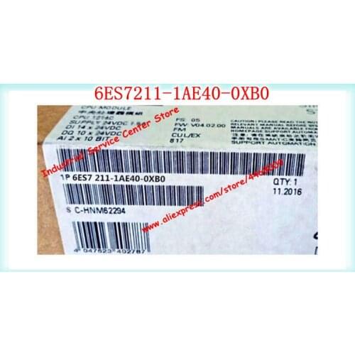 6ES7211-1AE40-0XB0 New SIMATIC S7-1200 CPU 1211C DC/DC/DC PLC