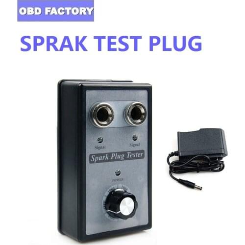 Dual Hole Car Spark Plug Tester Ignition System Coil Engine Inline Autos Diagnostic Test Tool Igniton Spark Tester Spark Test