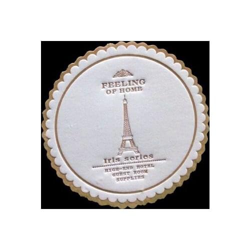 Free shipping coaster hotel supplies paperboard absorbent pad