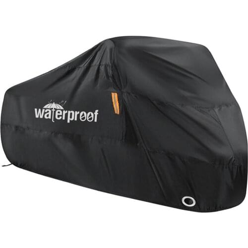 Bicycle Bike Cover Universal Waterproof Snow Cover Rain UV Dustproof Bike Rain Outdoor Dustproof Cycling Cover with Lock Hole