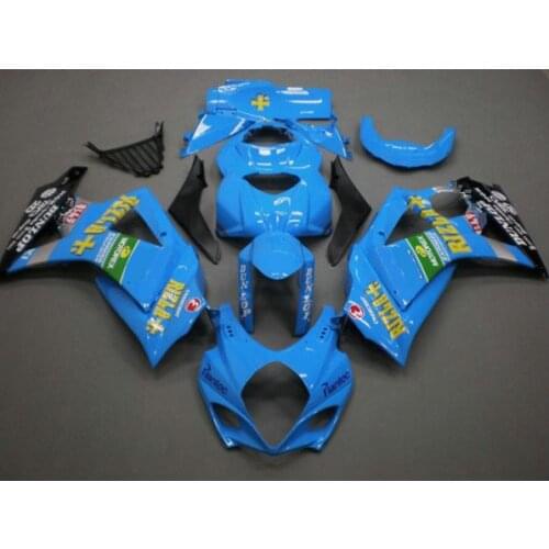 Motorcycle Fairing kit for GSXR1000 GSX-R1000 07 08 GSXR 1000 K7 2007 2008 blue Fairings body kit+Gifts SP03
