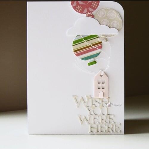 PP Craft metal cutting dies cut die mold Family letter decoration Scarpbook paper craft knife mould blade punch stencils dies