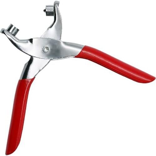 Multifunctional 1 Set Eyelet Fabric Punch Pliers Leather Canvas Hole Tool Scrapbook Eyelet 100 Brass Rings Kit Manual Home Tools