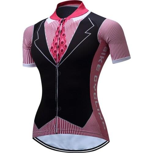 New TELEYI Women Bicycle Cycling Jersey/Cycling Clothing Top Mtb Maillot Riding Ciclismo Bike Breathable Sportswear