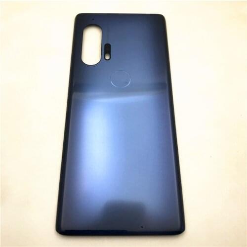 For Motorola Moto Edge Plus Original Glass Back Battery Cover Rear Door Panel Housing Case Replacement Part