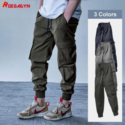 ROEGADYN Jogging Pants Men Sports Sweatpants Leisure Overalls Men Jogging Pants Sweat Pants For Men Jogging Sweatpants Running