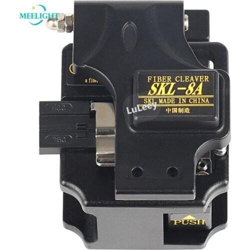 SKL-8A High Precision Optical Fiber Cleaver Fiber Optic Cutter Black Jumper fiber cleaver knife