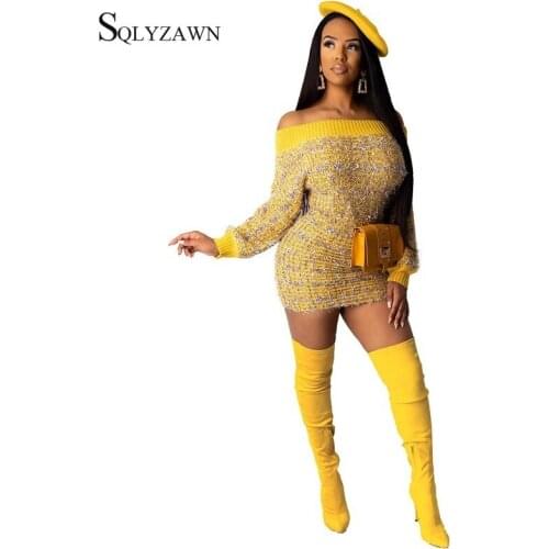 Женские пуловеры с открытыми плечами SQLYZAWN China At AliExpress