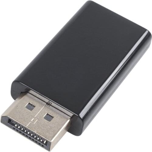 Top Display Port DP Male To HDMI Female Adapter Converter Adaptor for HDTV 2Y