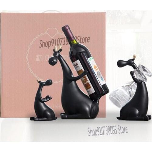 Light Luxury Creative Red Wine Shelf Household Decoration Nordic Wine Glass Display Shelf Vertical Desktop Wine Shelf