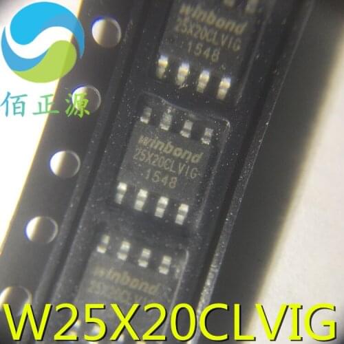 100% Original In Stock New W25X20CLSVIG SOP-8 25X20CLVIG