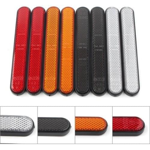 2Pcs Motorbike Rear Mudguard Fender Reflector For Harley Sportster 883 1200 X48 A1 4colors