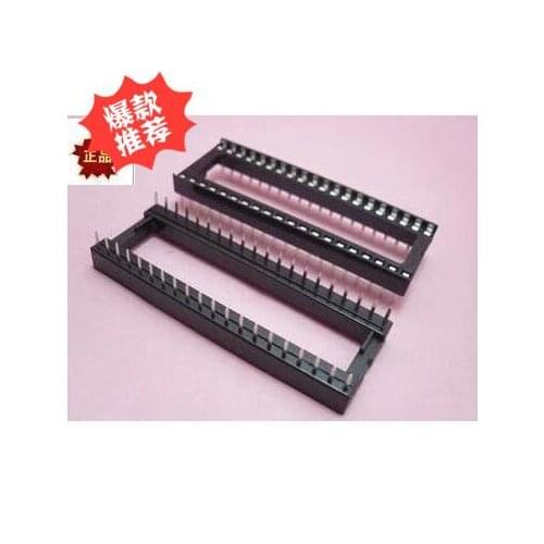 Free shipping Wide-body hole 40PIN socket ic chip base ic slot 10pcs/lot