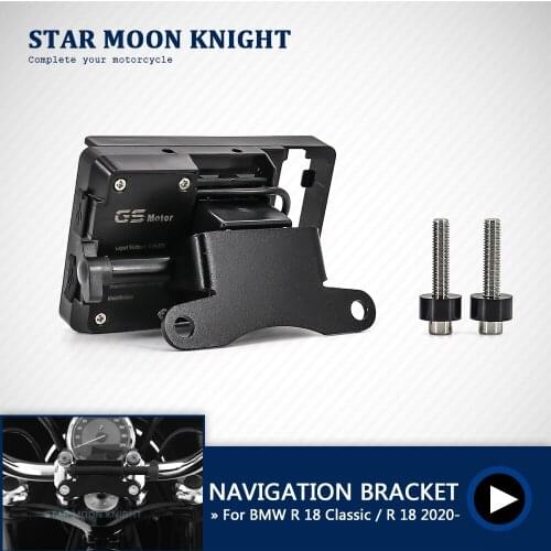 Motorcycle handlebar Stand Holder Phone Mobile Phone GPS Navigation Plate Bracket Fit For BMW R 18 R18 Classic R 18 2020 2021