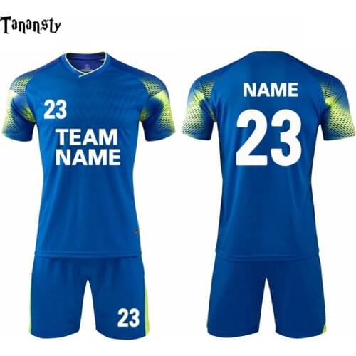 Football Uniform Soccer Jerseys Top Quality Sports Suit for Adult Sports Uniforms Customize College Training Football Set