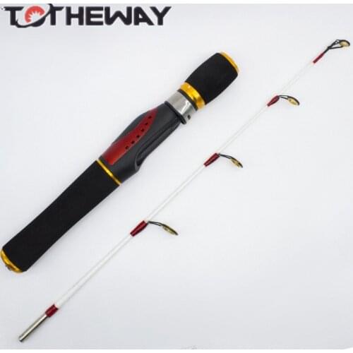 Short ice fishing pole spinning casting rod 2sec ice fishing ord olta pesca pole Rod Winter fishing canne a peche