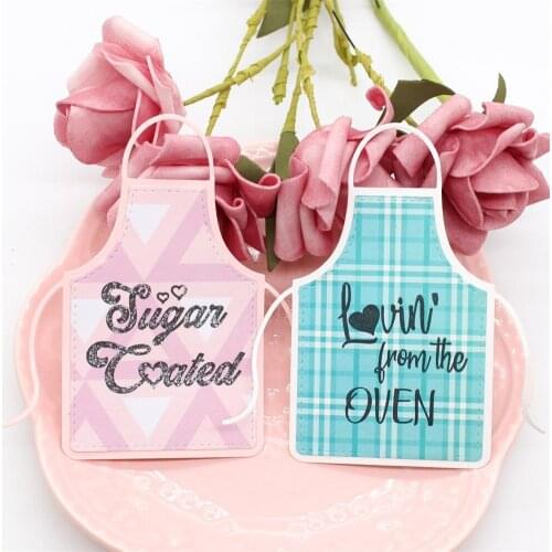 KSCRAFT Apron Stamp and Cutting for DIY Scrapbooking/photo album Decorative Embossing DIY Paper Cards